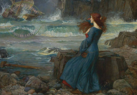 A1 Miranda the Tempest by John William Waterhouse