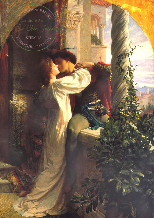A1 Romeo & Juliet By Frank Dicksee