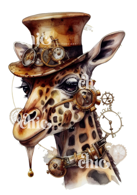 A1 Steampunk Giraffe