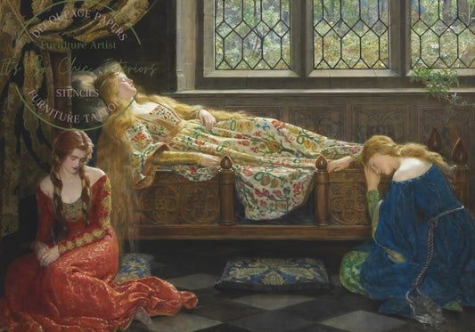 A1 The Sleeping Beauty by John Collier