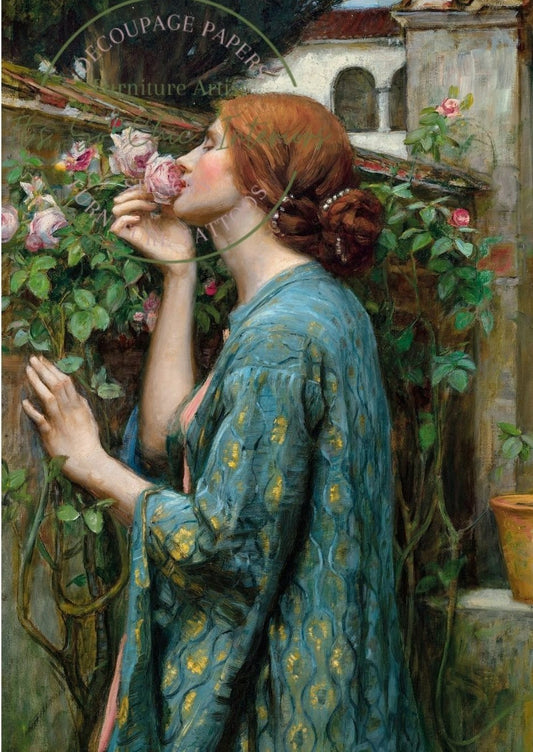 A1 The Soul of the Rose by John William Waterhouse
