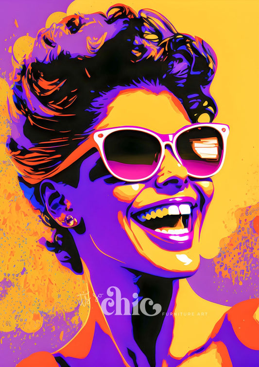 Big Smiles Pop Art