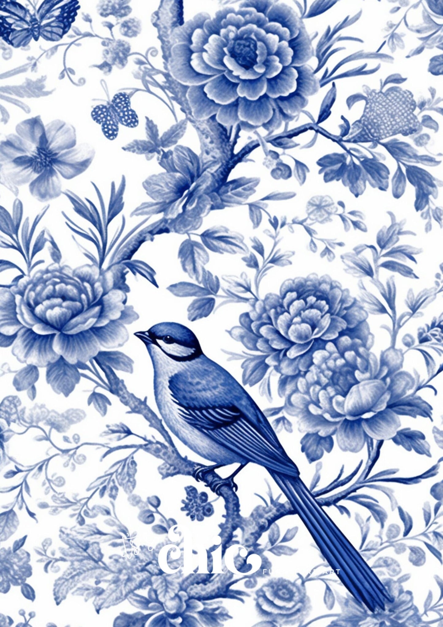 Blue Chinoiserie