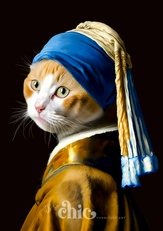 Cat Without Pearl Earring