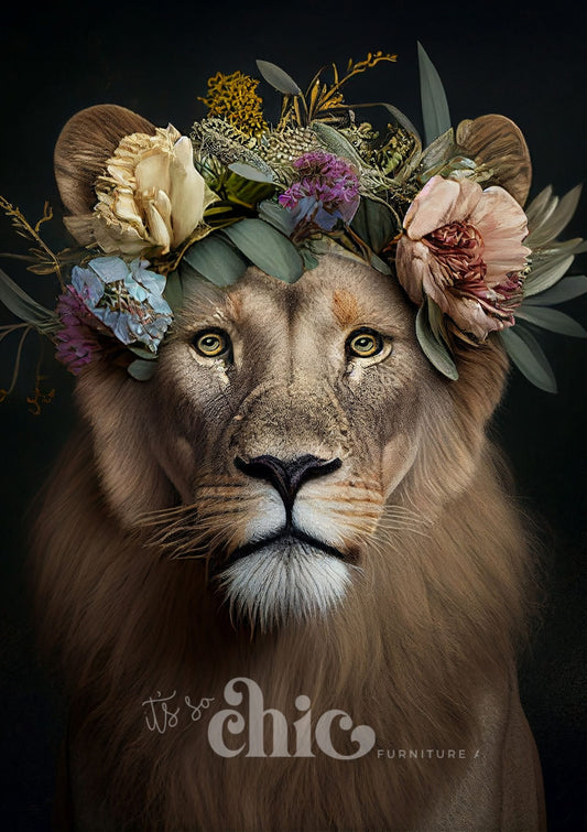 Floral Lioness