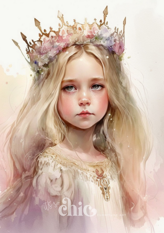 Watercolour Princess